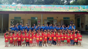 Một số hoạt động trong Chương trình “Thực hành trách nhiệm công dân với cộng đồng” của Đoàn Trường THPH Chuyên Lê Qúy Đôn  tại Trường Mầm non số 1 xã Pá Khoang