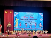 Trường MN số 1 Pá Khoang tham gia Hội thi tài năng cô và bé thành phố Điện Biên Phủ năm học 2022-2023
