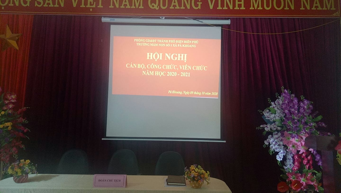 Hội Nghị Công nhân viên chức năm học 2020- 2021